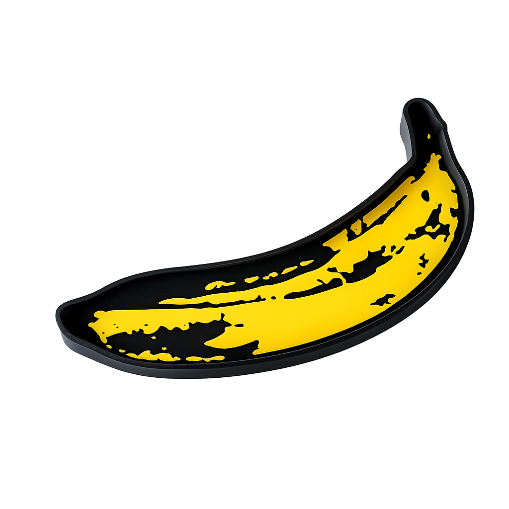 Banana Pop Art Tray