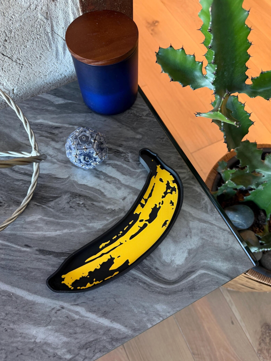 Banana Pop Art Tray