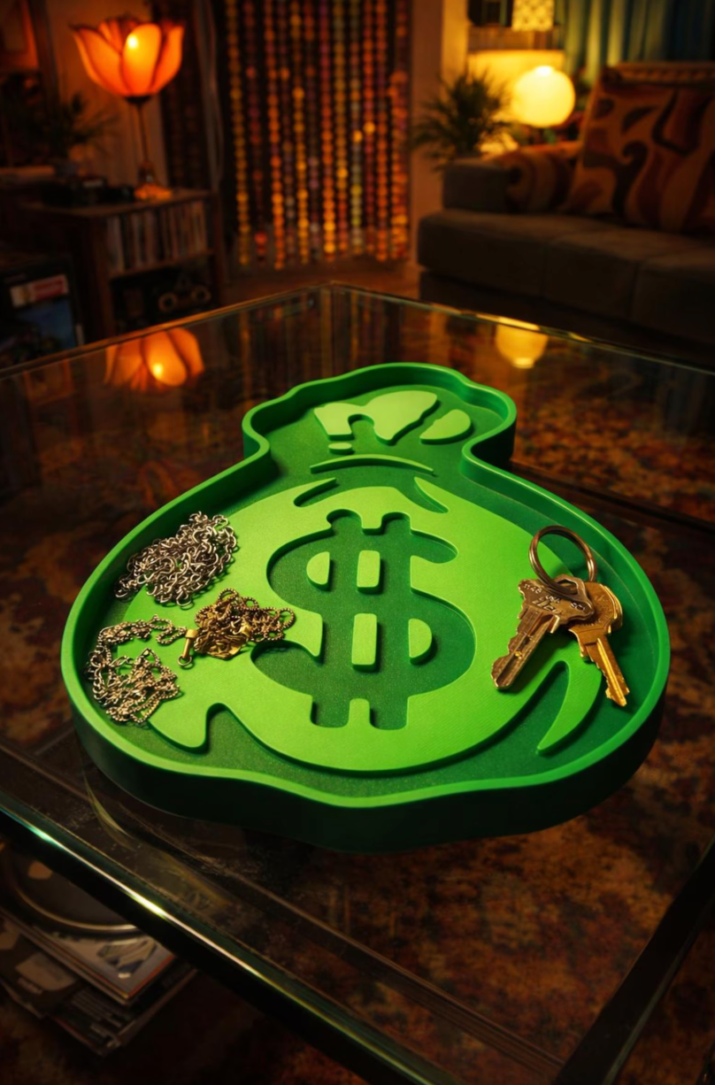 Money Bag Tray