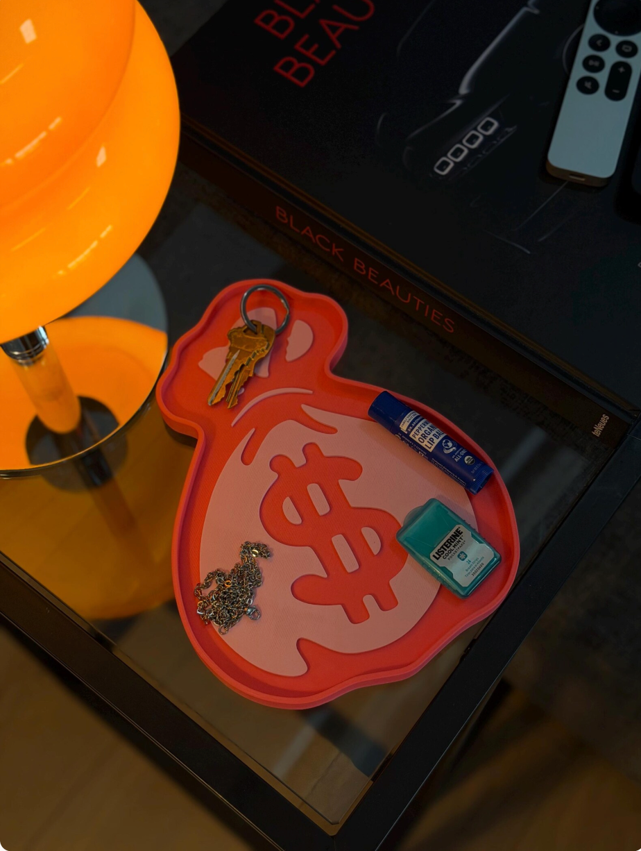 Money Bag Tray