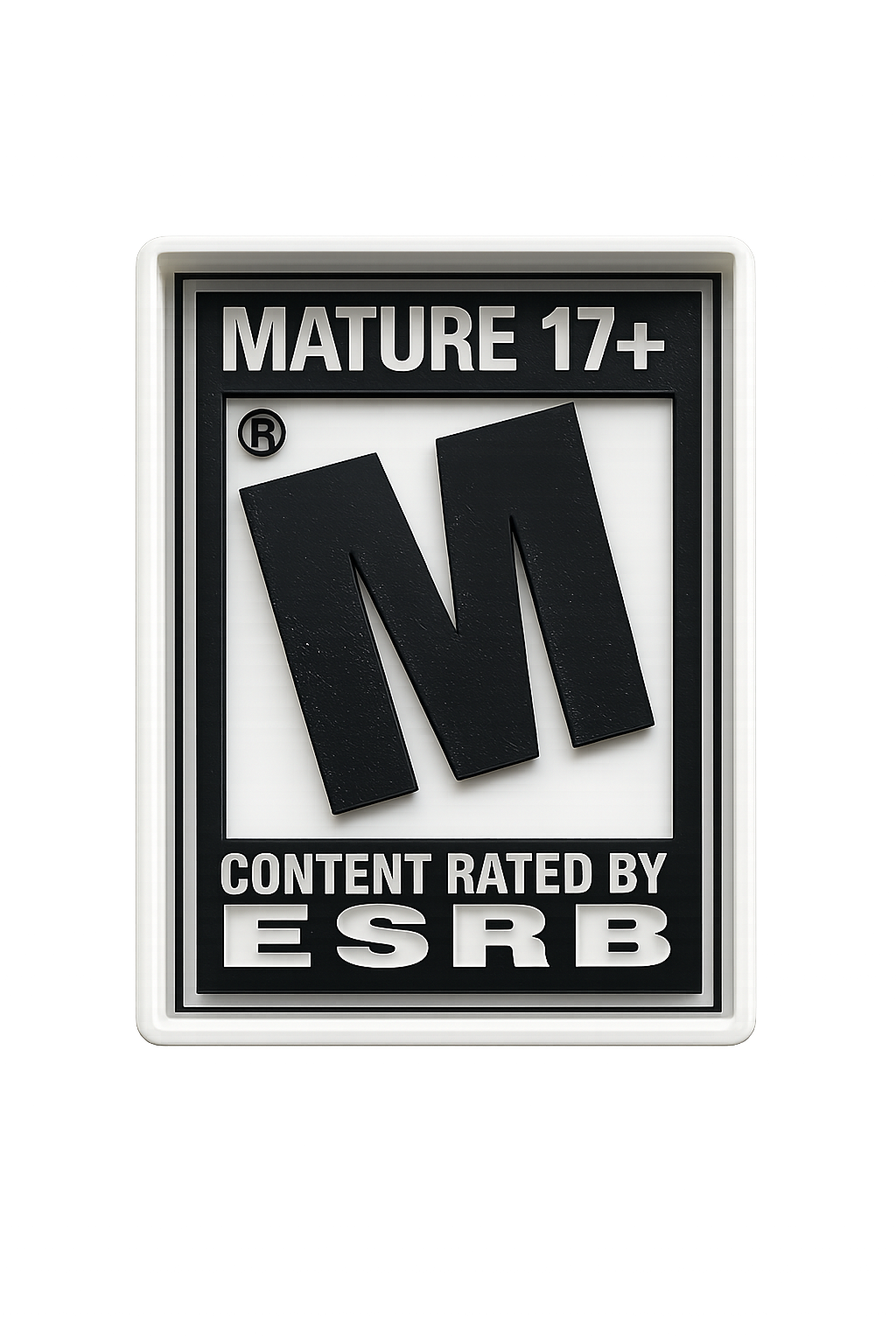 Rated M For Mature Tray